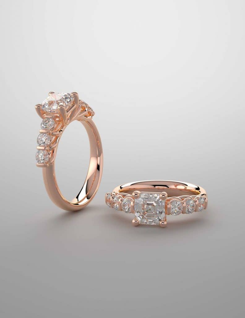 Rose Gold Engagement Rings by Denver Jewelers