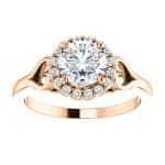 Rose Gold Engagement Rings