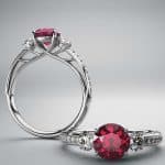 Ruby Engagement Rings by Denver Jewelers