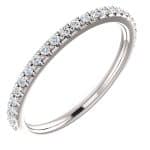 Halo Engagement Ring Matching Band With Diamonds